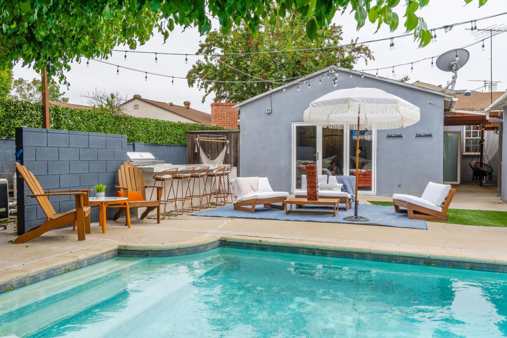 Angel&Rose Universal Hollywood Heated Pool House King Bed Лос-Анджелес Екстер'єр фото