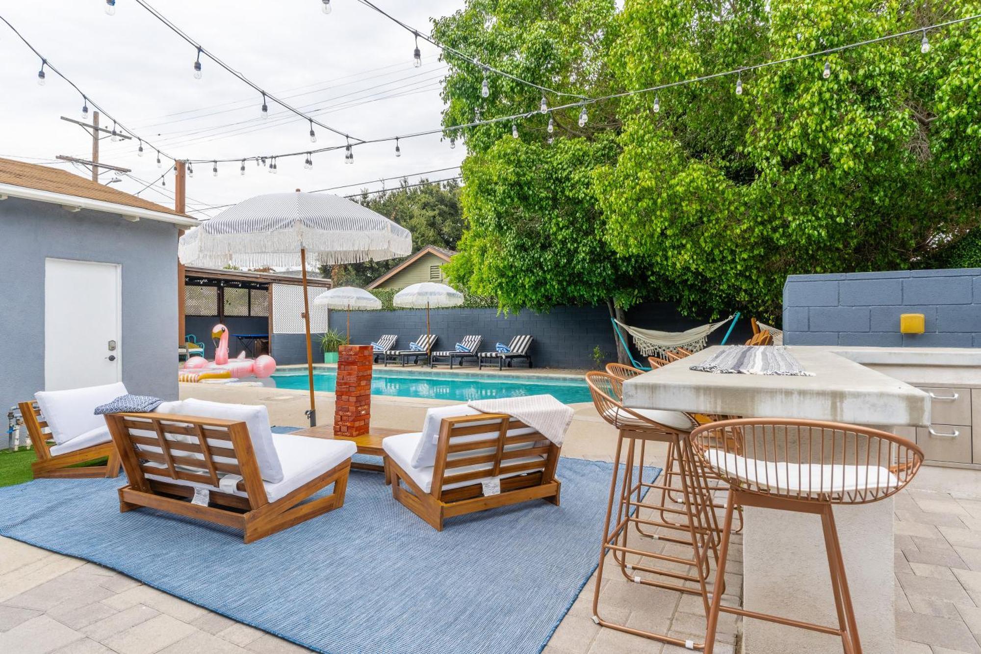 Angel&Rose Universal Hollywood Heated Pool House King Bed Лос-Анджелес Екстер'єр фото